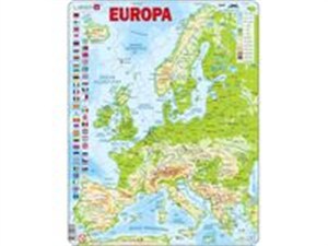Picture of Puzzle Europa  mapa fizyczna 87
