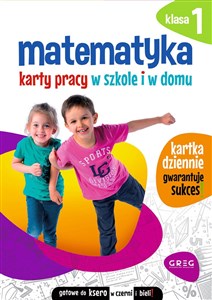 Picture of Matematyka Klasa 1 Karty pracy w szkole i w domu