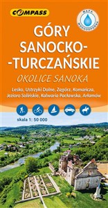 Picture of Góry Sanocko-Turczańskie, okolice Sanoka - mapa laminowana 1:50 000