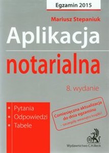 Picture of Aplikacja notarialna Egzamin 2015 Pytania Odpowiedzi Tabele