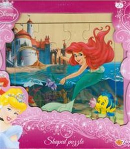 Obrazek Puzzle 16 Disney Princess Syrenka