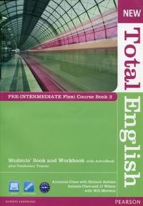 Picture of New Total English Pre-Intermediate Flexi Course Book 2 z płytą CD Student's Book and Workbook
