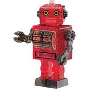 Obrazek Robot czerwony Crystal Puzzle 3D