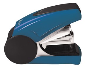 Obrazek Zszywacz mini 10 niebiesko-czarny Tetis 20 arkuszy