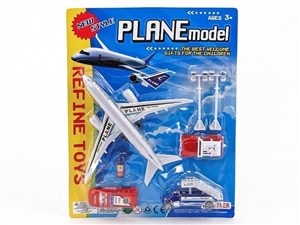 Obrazek Zestaw lotnisko samolot + akcesoria
