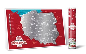 Picture of Mapa zdrapka Polska travel map Polska