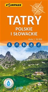 Obrazek Tatry Polskie i Słowackie - mapa laminowana 1:50 000