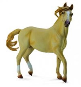 Picture of Koń Mustang Light Palomino Deluxe 1:12