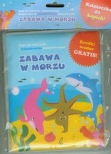 Picture of Zabawa w morzu Książeczka do kąpieli Kredki wodnye gratis