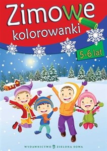 Obrazek Zimowe kolorowanki 5-6