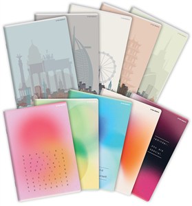 Picture of Paczka Zeszyt A5 80k kratka Top 2000 city/grad pakiet 5 sztuk