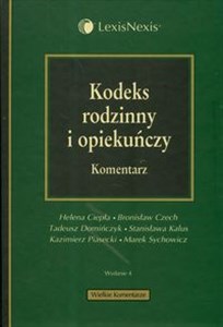 Picture of Kodeks rodzinny i opiekuńczy Komentarz