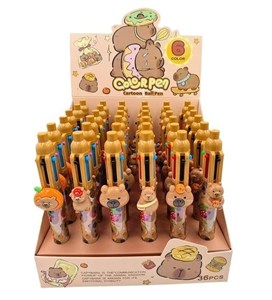 Picture of Długopis Kapibara 6kol (36szt)