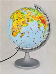 Picture of Globus 250 zoologiczny podświetlany z opisem Multi Globe AR z aplikacją