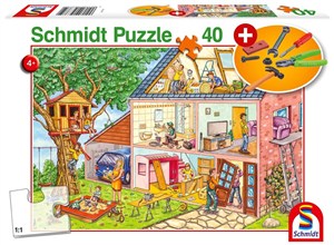 Picture of Puzzle 40 Remont domu + narzędzia G3
