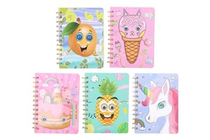 Picture of Notes na spirali linia Ruchome oczka MIX