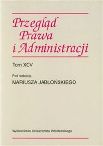 Picture of Przegląd Prawa i Administracji Tom 95