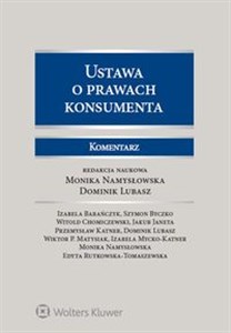 Picture of Ustawa o prawach konsumenta Komentarz