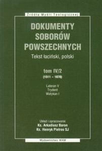 Picture of Dokumenty Soborów Powszechnych t.IV/2