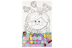 Obrazek Malowanie po numerach Księżniczka