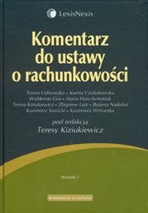 Picture of Komentarz do ustawy o rachunkowości