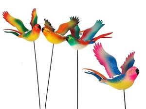 Obrazek Ozdoba - Ptak na druciku MIX