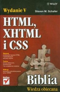 Obrazek HTML, XHTML i CSS Biblia