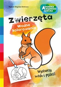 Picture of Zwierzęta. Wodne kolorowanie. Akademia mądrego dziecka
