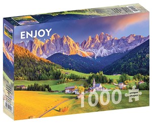Picture of Puzzle 1000 Kościół w Dolomitach/Włochy