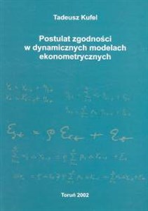 Obrazek Postulat zgodności w dynamicznych modelach ekonometrycznych