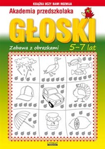 Picture of Akademia przedszkolaka Głoski Zabawy z obrazkami. 5-7 lat