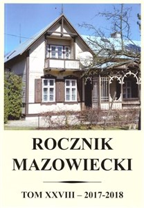 Picture of Rocznik mazowiecki Tom XXVIII 2017-2018