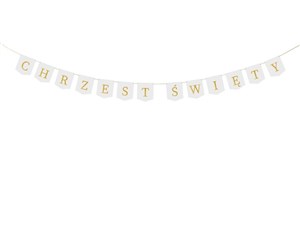 Picture of Baner Chrzest w.2m biały