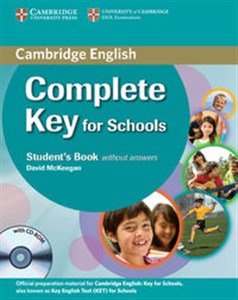 Picture of Complete Key for Schools Student's Book without answers + CD