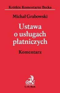 Obrazek Ustawa o usługach płatniczych Komentarz