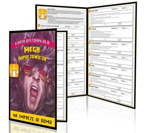 Picture of Karta wyzwań dla mojego imprezowicza w domu