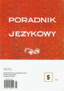 Picture of Poradnik językowy 5/2010