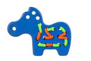 Picture of Przeszywanka Zebra niebieska