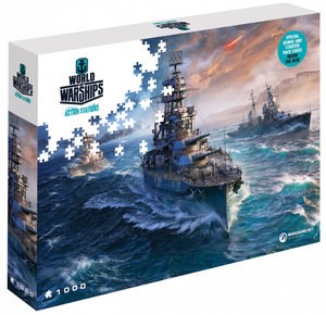 Obrazek Puzzle World of Warships 1000 el. Gotowi do walki