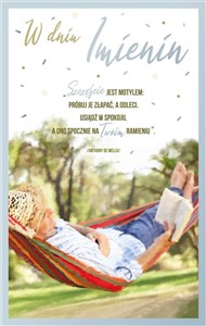 Picture of Kartka okolicznościowa Imieniny