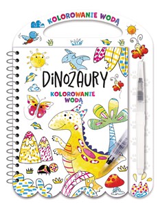 Picture of Kolorowanie wodą. Dinozaury