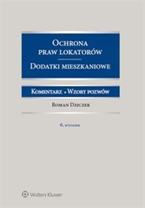 Picture of Ochrona praw lokatorów Dodatki mieszkaniowe Komentarz Wzory pozwów
