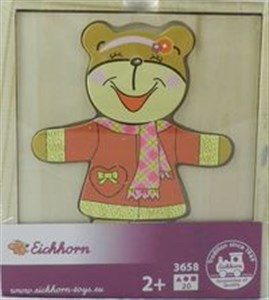 Picture of Puzzle miś w pudełku dziewczynka