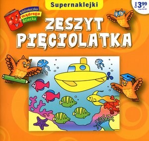 Obrazek Zeszyt pięciolatka. Biblioteczka mądrego dziecka