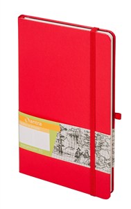 Picture of Romantyzm A5 Notes kropki czerwony