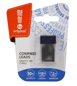 Obrazek Grafity do cyrkli 10szt MemoBe