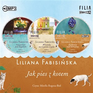 Obrazek [Audiobook] CD MP3 Pakiet Jak pies z kotem