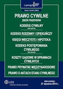 Picture of Prawo cywilne Zbiór przepisów