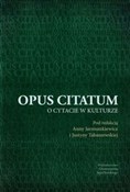 Opus citat... -  Książka z wysyłką do UK