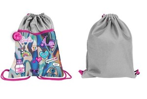 Obrazek Worek plecak holograficzny Barbie